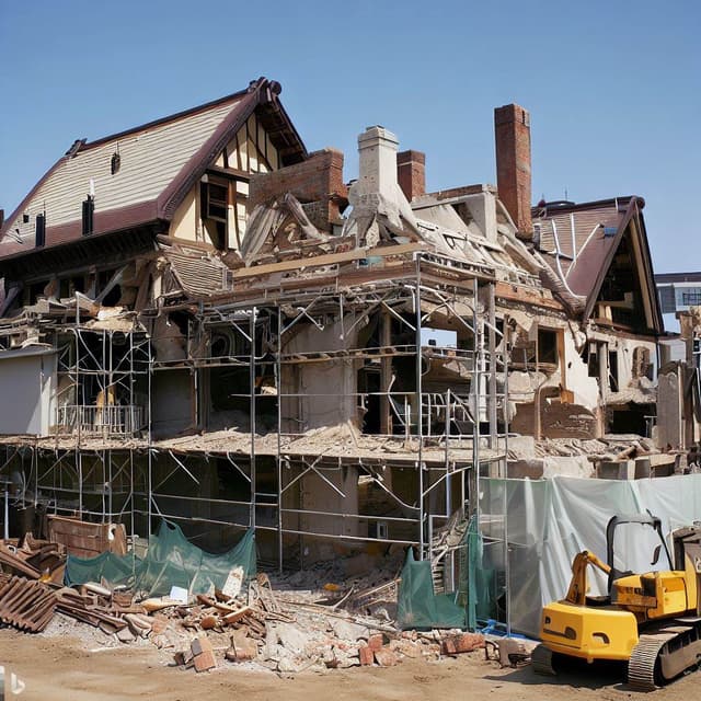Renovation of a building
